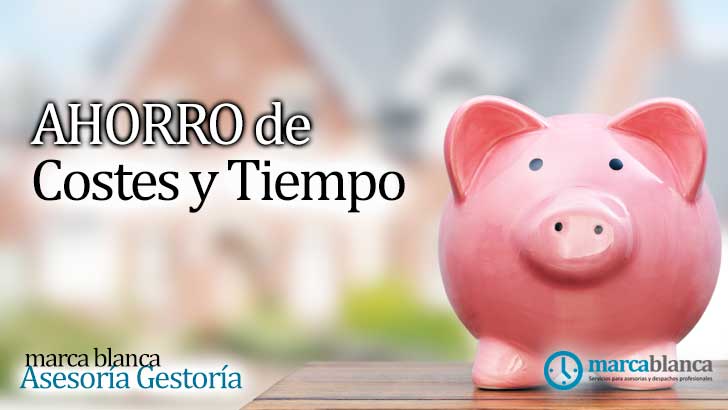 Ahorro de costes y tiempo marca blanca