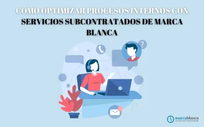 Cómo optimizar procesos internos con servicios subcontratados de marca blanca